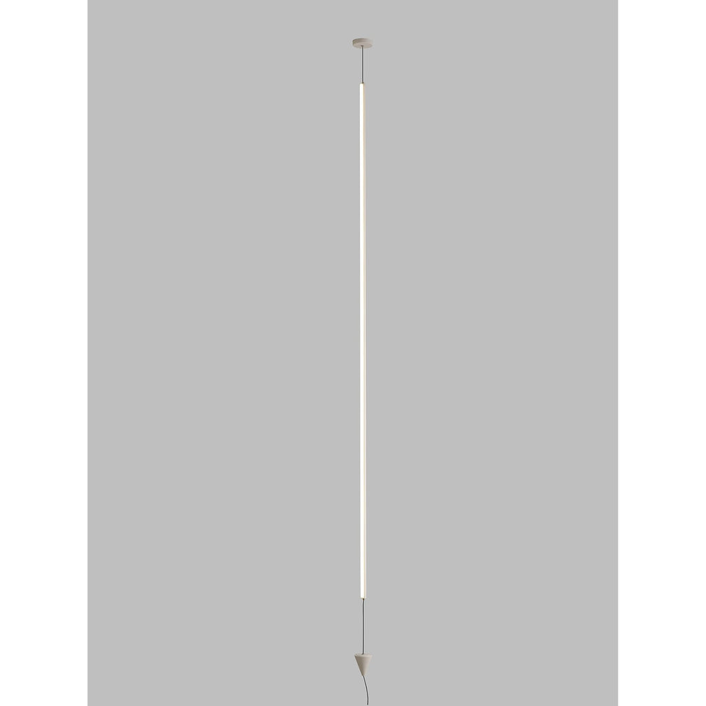 M7351 Vertical Pendant/Floor Lamp 36W LED Dimmable White