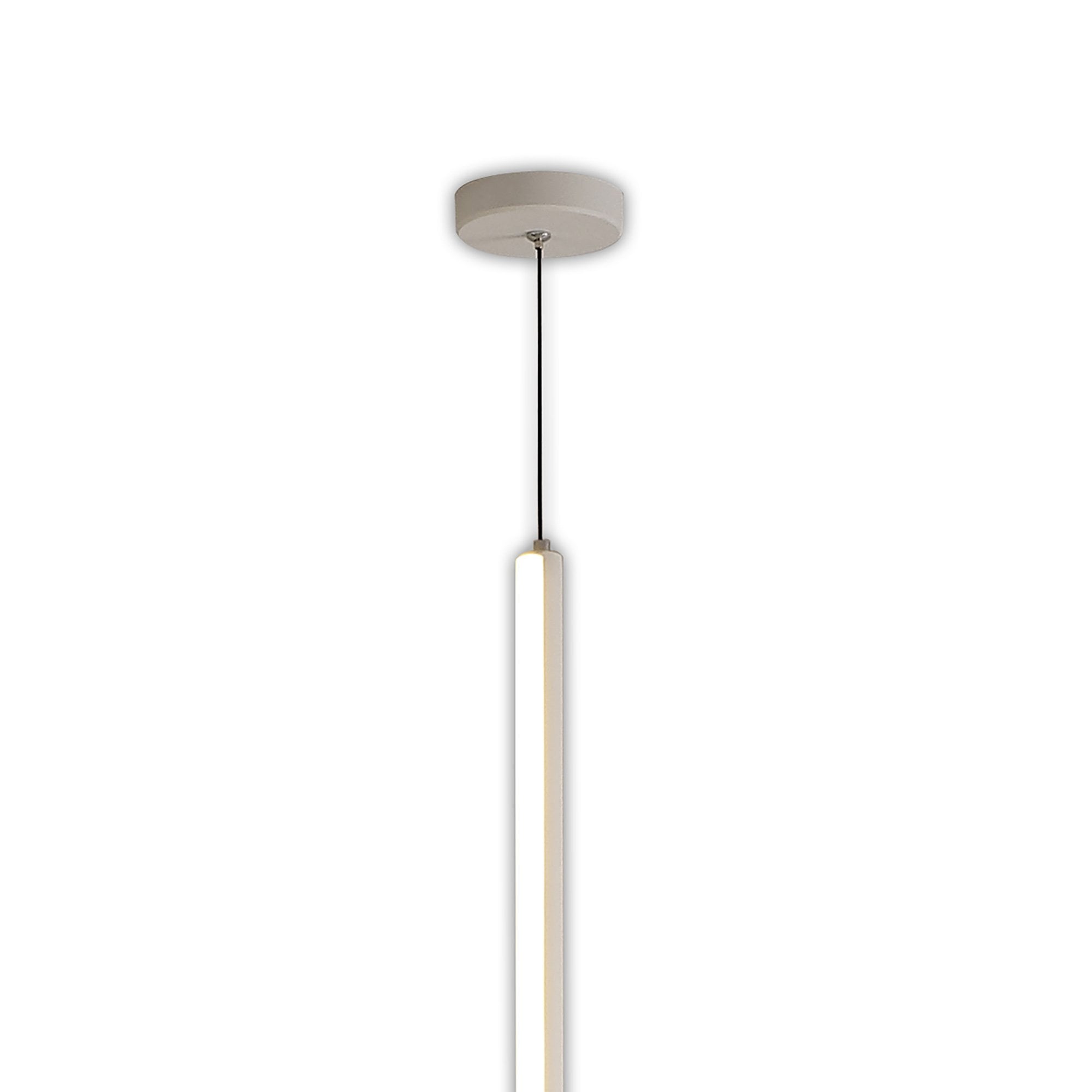 M7351 Vertical Pendant/Floor Lamp 36W LED Dimmable White