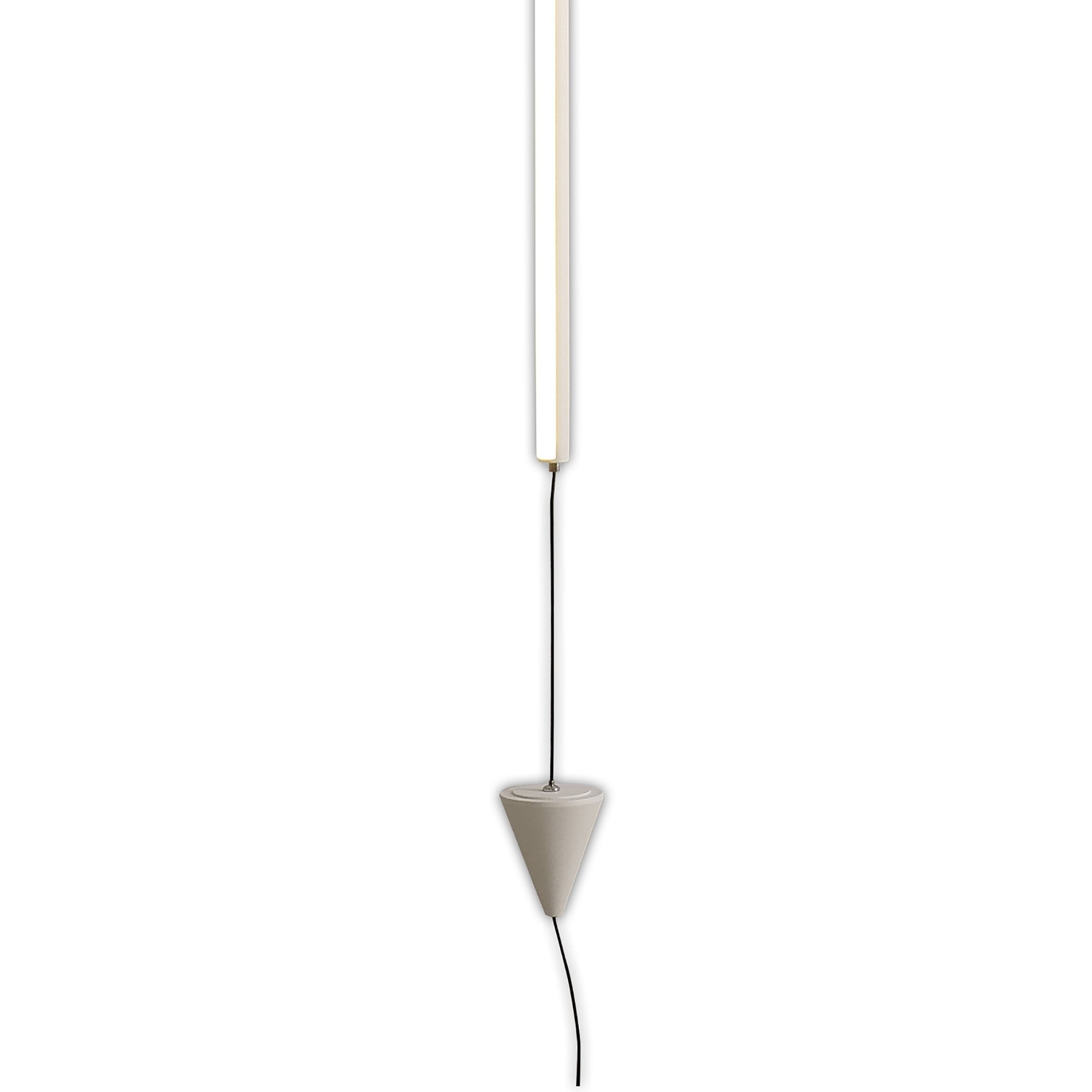M7351 Vertical Pendant/Floor Lamp 36W LED Dimmable White