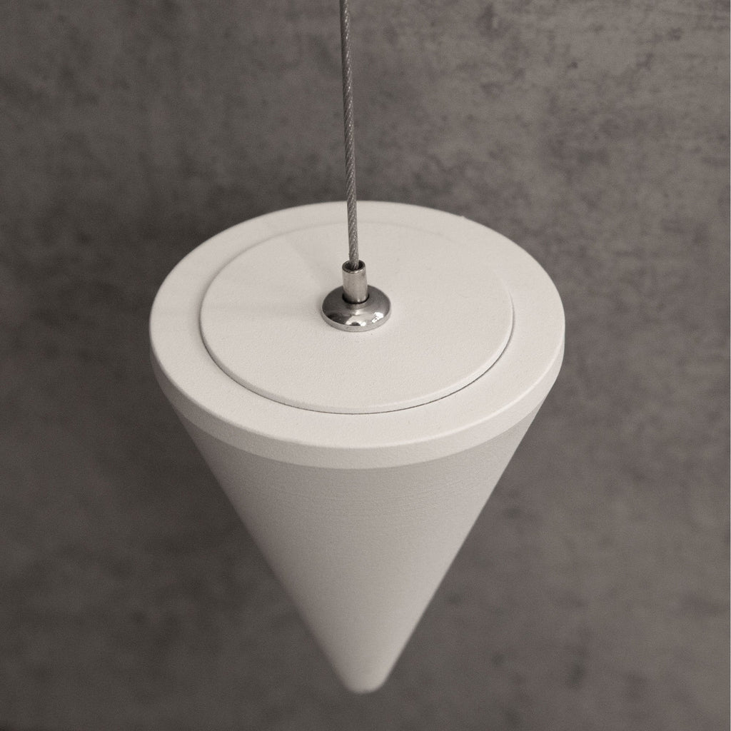 M7351 Vertical Pendant/Floor Lamp 36W LED Dimmable White