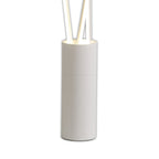 M7347 Vertical 3 Light Floor Lamp 60W LED Dimmable White