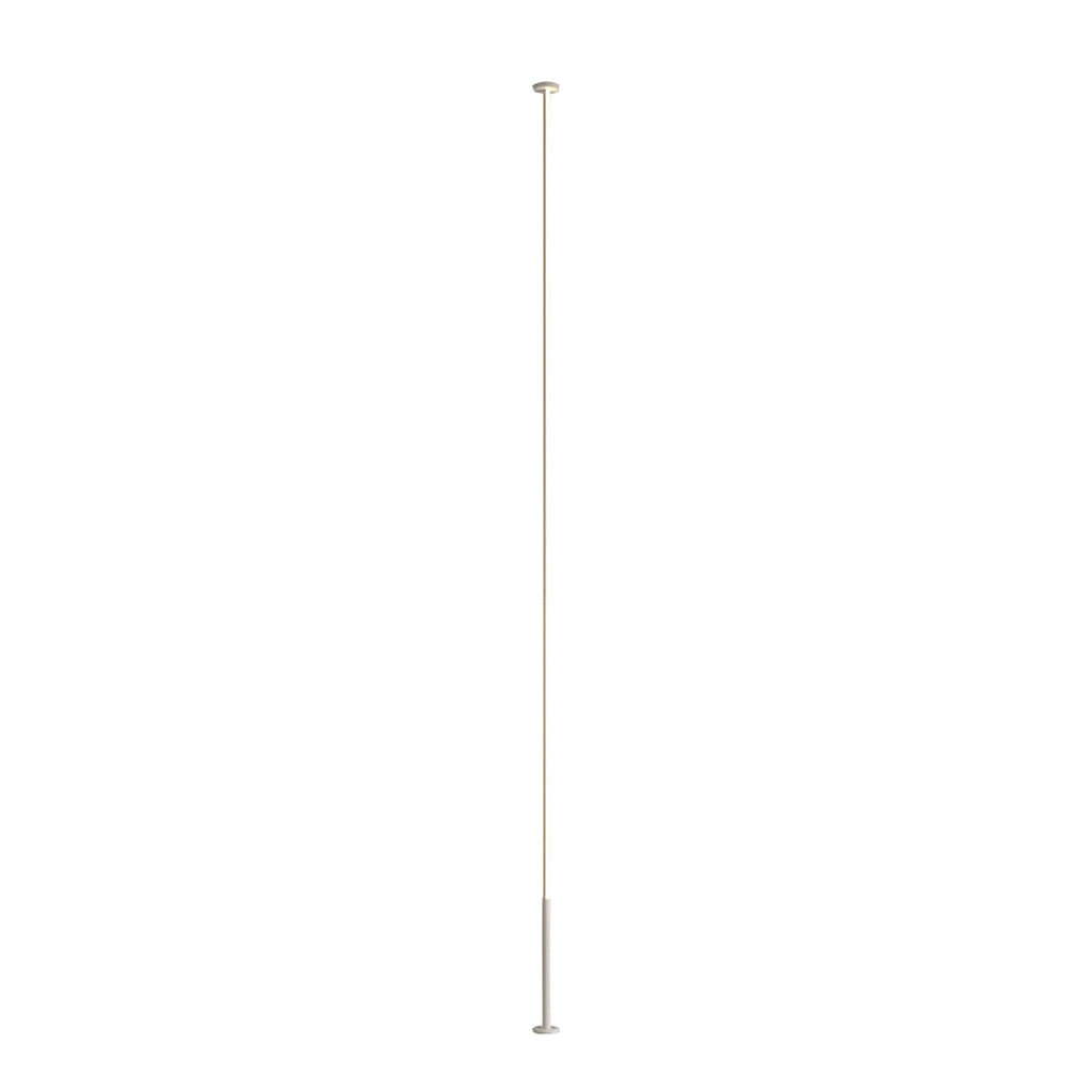 M7358 Vertical 1 Light Floor Lamp 36W LED Dimmable White