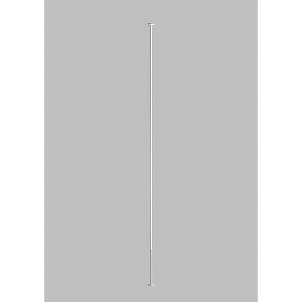 M7358 Vertical 1 Light Floor Lamp 36W LED Dimmable White