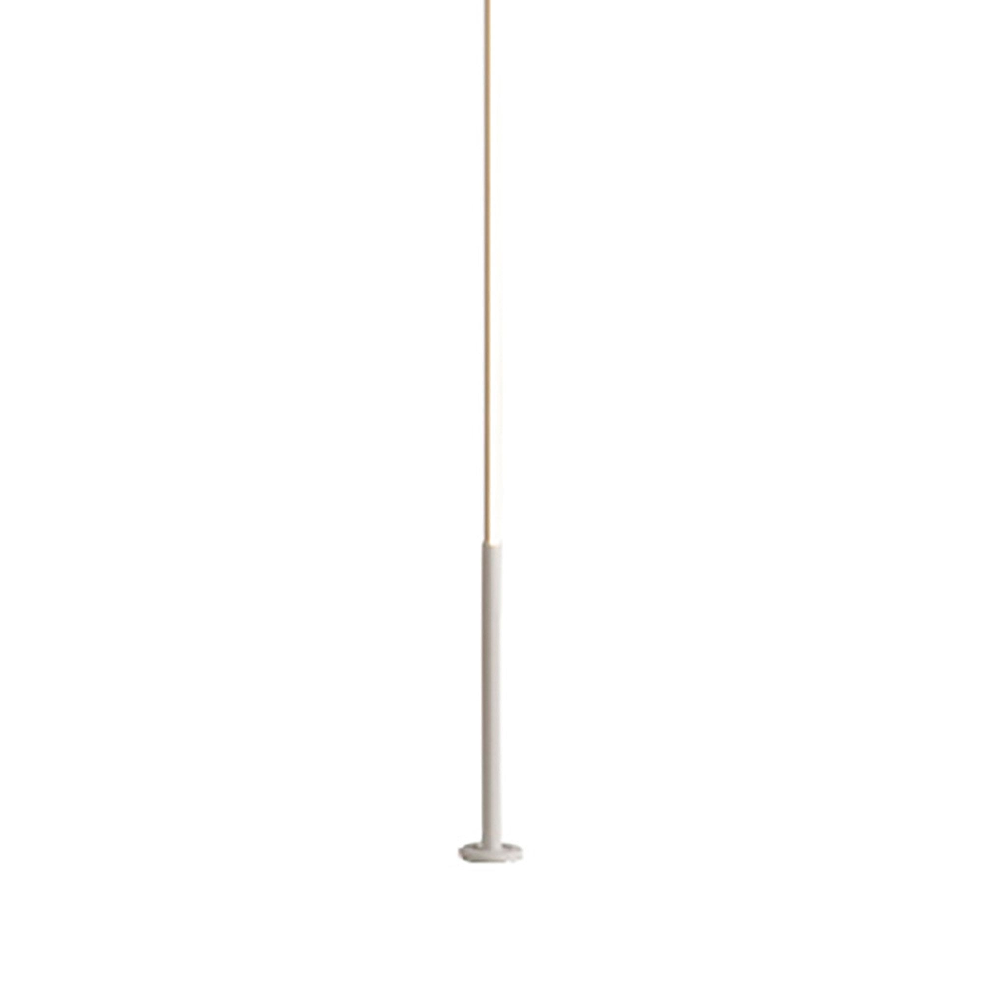 M7358 Vertical 1 Light Floor Lamp 36W LED Dimmable White