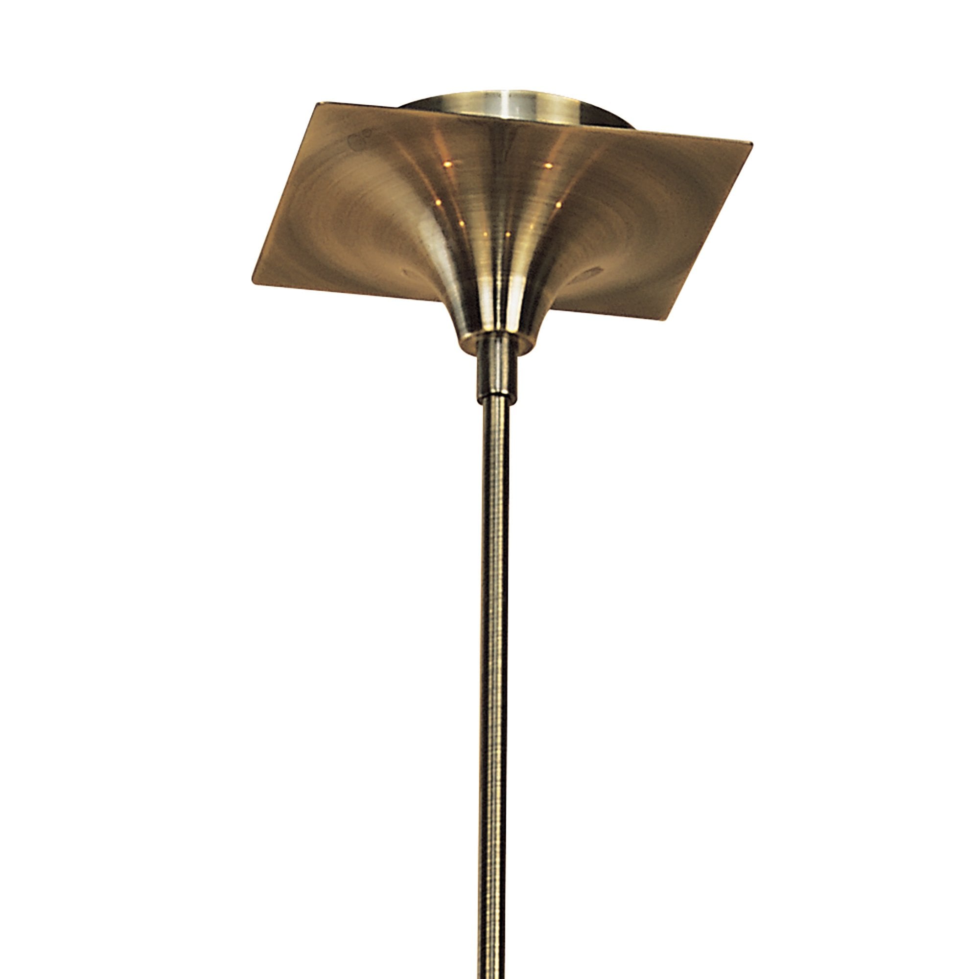 M0321AB Viena Telescopic Pendant Round 8 Light G9 Antique Brass