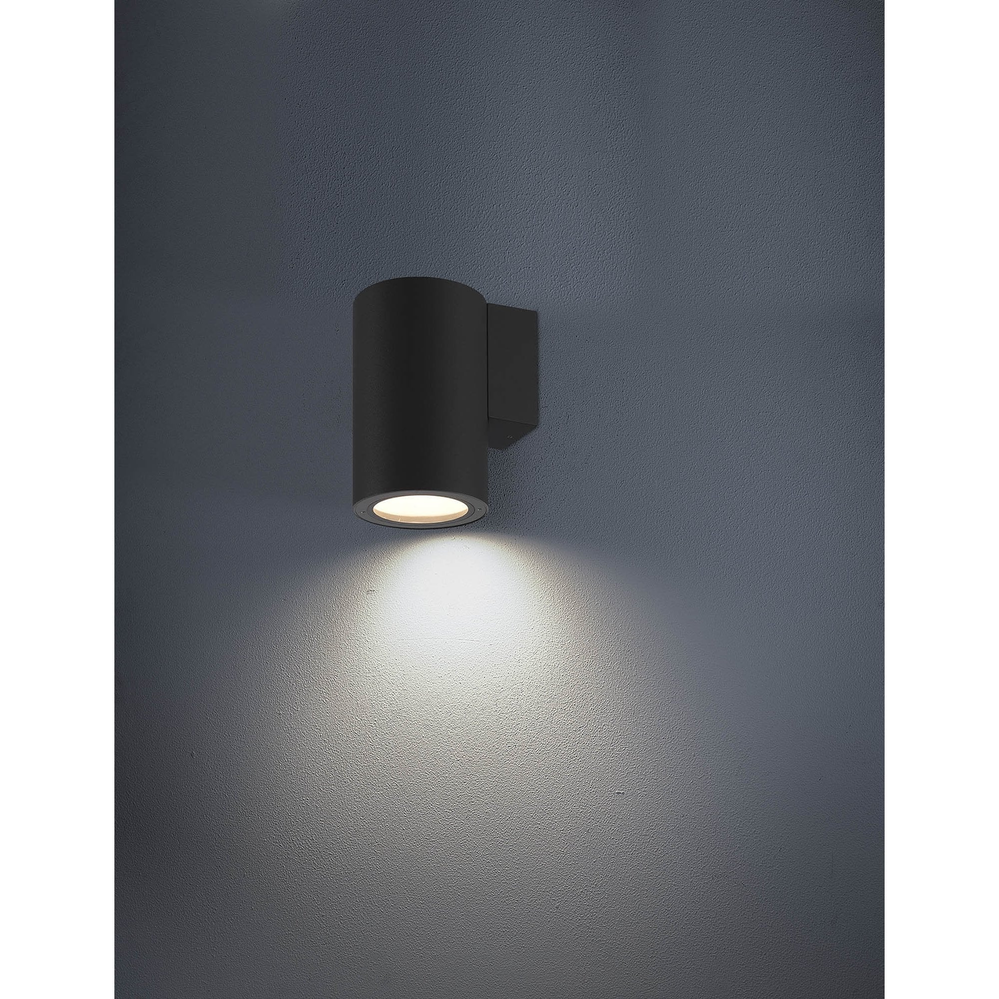 Volcano Outdoor Ceiling Spotlight 1 Light Graphite