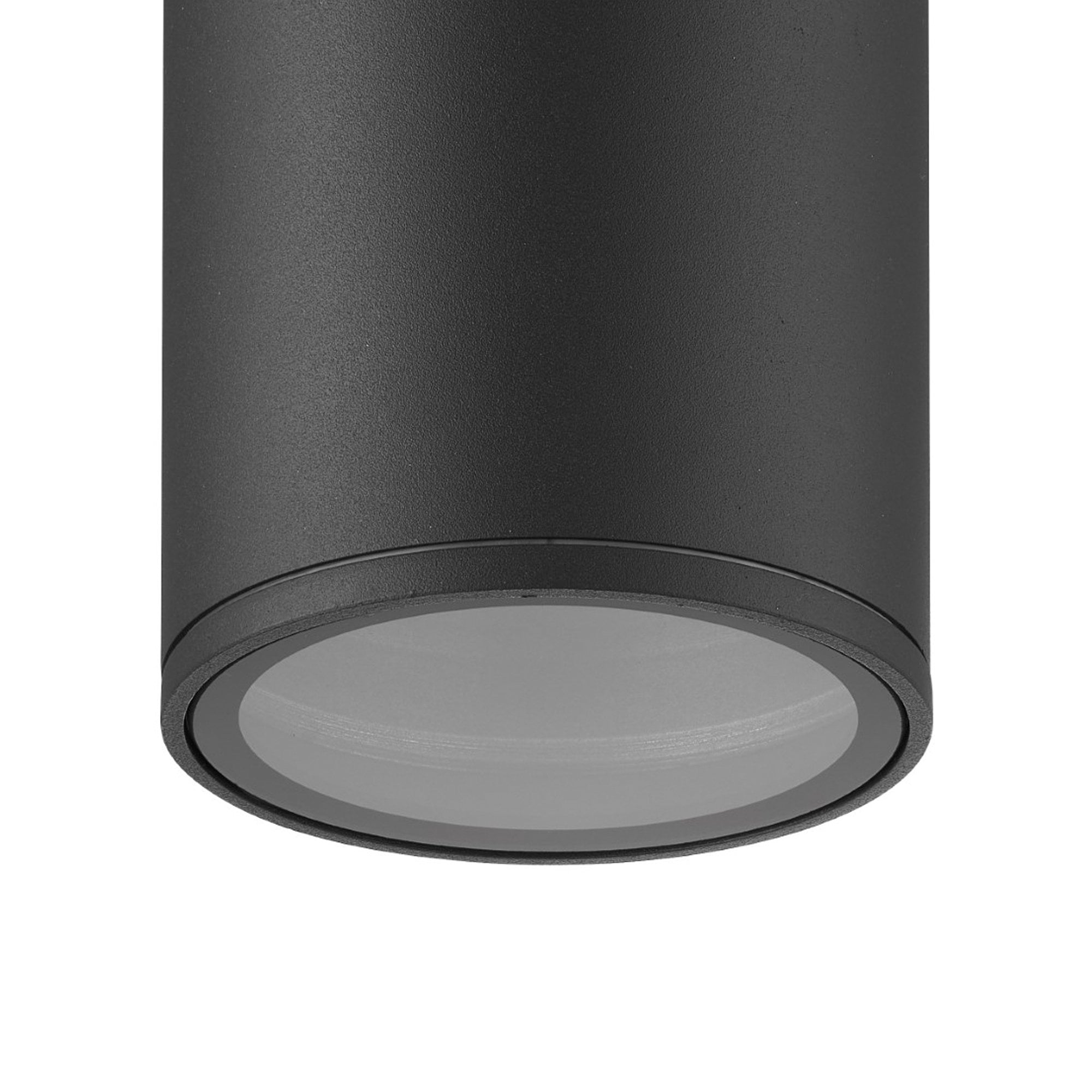 Volcano Outdoor Ceiling Spotlight 1 Light Graphite