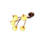 M38003 Wave Ceiling 5 Light G9 Rustic Gold