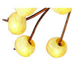 M38003 Wave Ceiling 5 Light G9 Rustic Gold