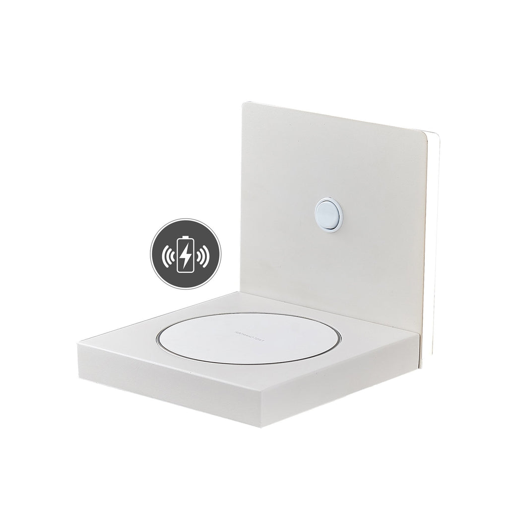 M6754 Zanzibar Backlight Wall Lamp Switched Mobile Phone Induction Charger 3W LED Sand White