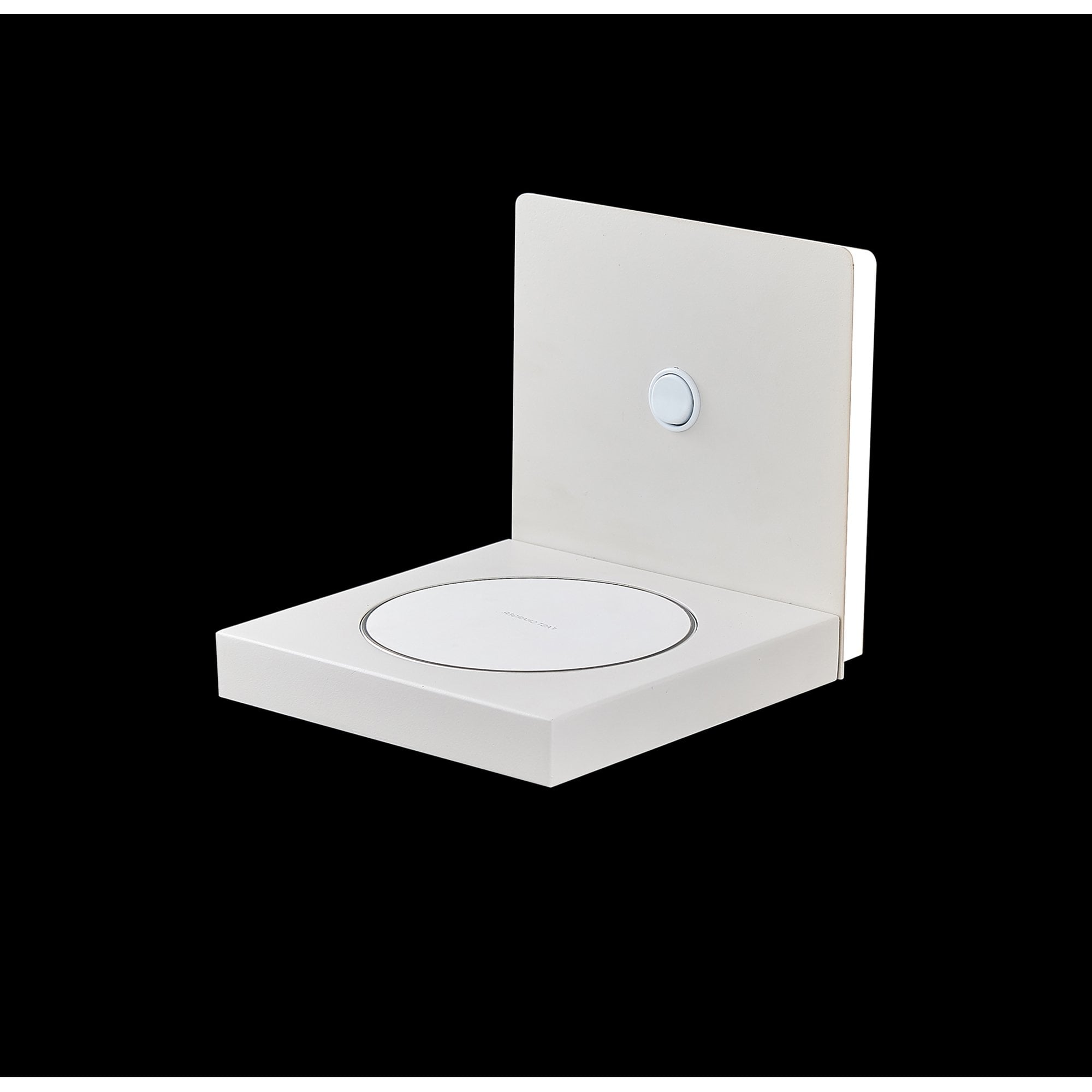 M6754 Zanzibar Backlight Wall Lamp Switched Mobile Phone Induction Charger 3W LED Sand White