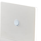 M6754 Zanzibar Backlight Wall Lamp Switched Mobile Phone Induction Charger 3W LED Sand White