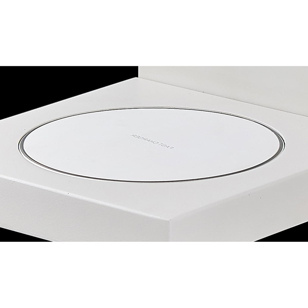 M6754 Zanzibar Backlight Wall Lamp Switched Mobile Phone Induction Charger 3W LED Sand White