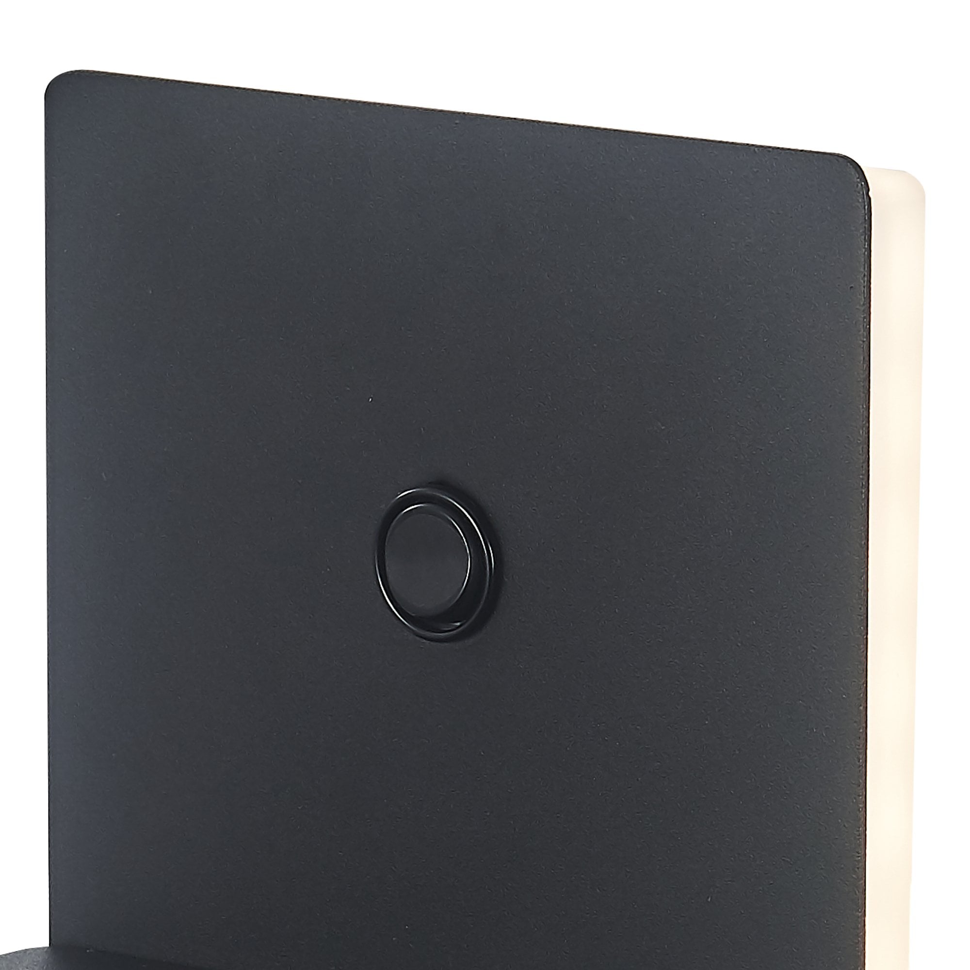 M6755 Zanzibar Backlight Wall Lamp Switched Mobile Phone Induction Charger 3W LED Sand Black