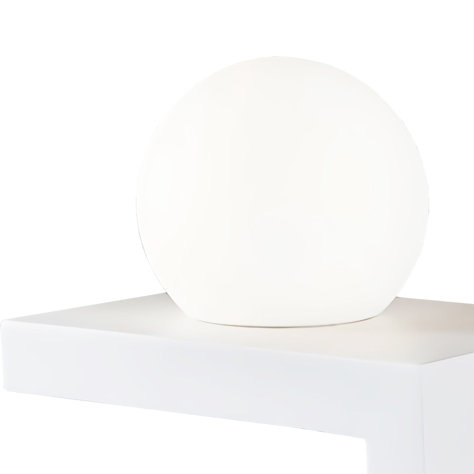 M6751 Zanzibar Wall Lamp Switched Globe Mobile Phone Induction Charger 6W LED Sand White