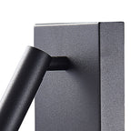 M6752 Zanzibar Reader Wall Lamp Switched Mobile Phone Induction Charger 3W LED Sand Black
