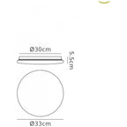 M5948 Zero Smart Ceiling 40W LED Remote Control White