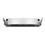M0104/S Zira Wall Lamp Switched 2 Light G9 Polished Chrome/Frosted White Glass/Wenge