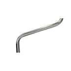 M0105 Zira Floor Lamp 2 Light G9 Polished Chrome/Frosted White Glass/Wenge