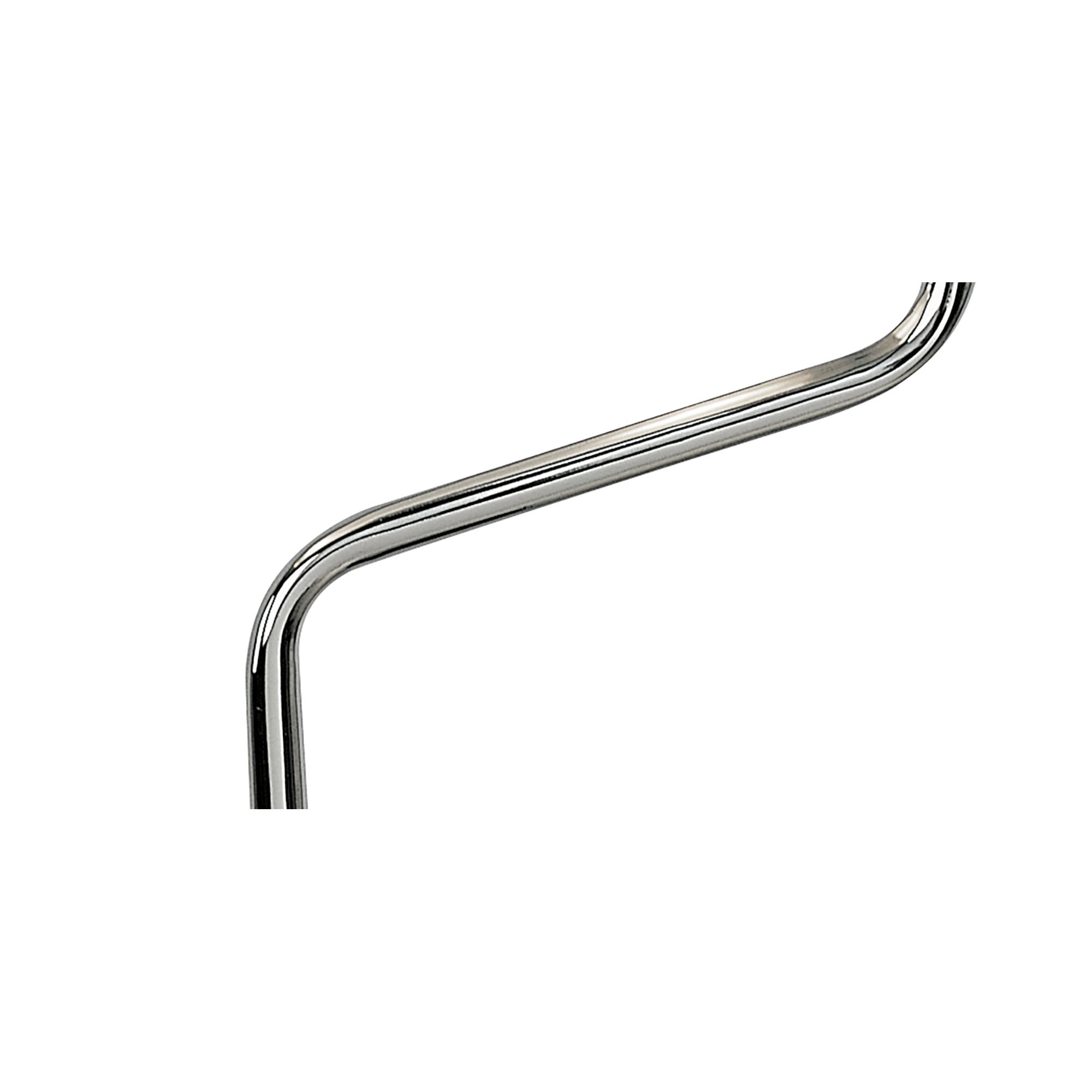 M0105 Zira Floor Lamp 2 Light G9 Polished Chrome/Frosted White Glass/Wenge