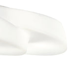 M1890 Ufo Outdoor Rectangular Pendant 6 Light E27 Matt White/Opal White