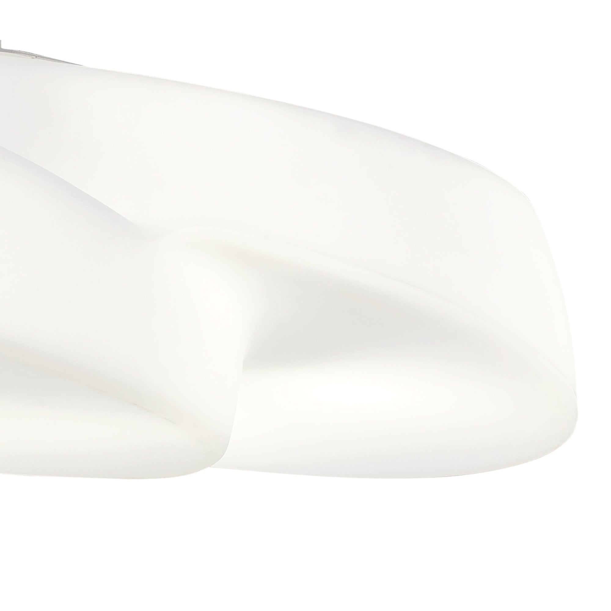 M1890 Ufo Outdoor Rectangular Pendant 6 Light E27 Matt White/Opal White