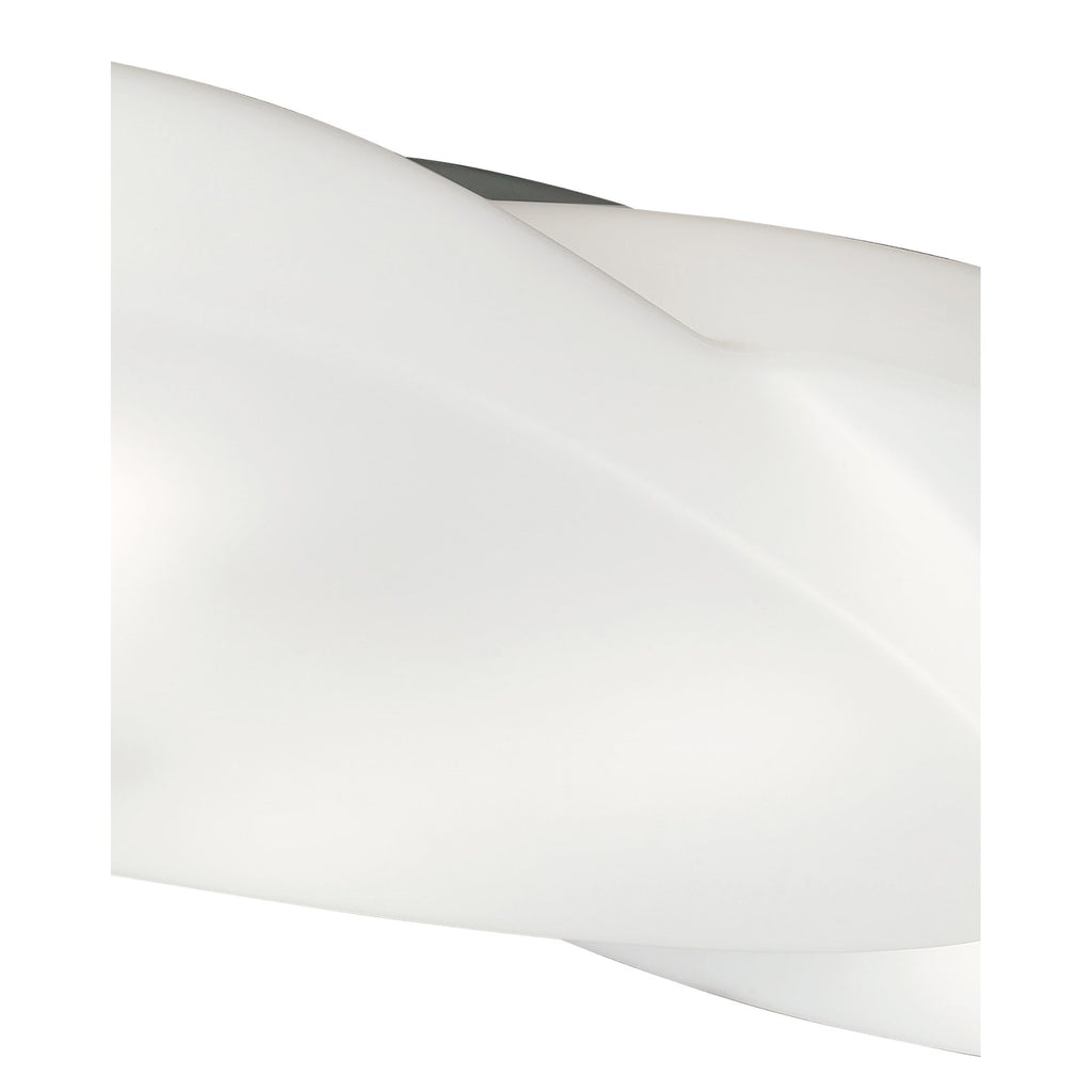 M1892 Ufo Ceiling 6 Light E27 Outdoor Matt White/Opal White