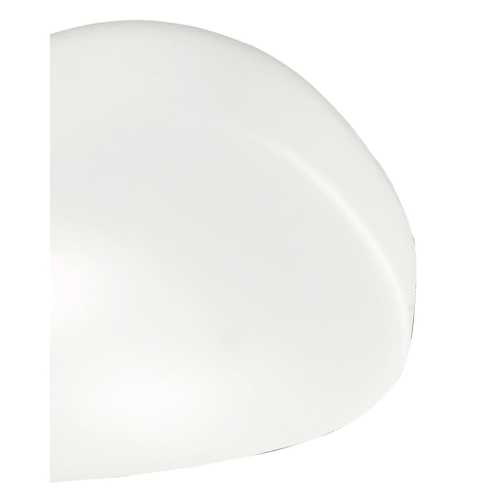 M1893 Ufo Ceiling 4 Light E27 Outdoor Matt White/Opal White