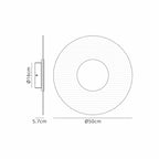 M8012 Venus Wall Lamp 18W LED White