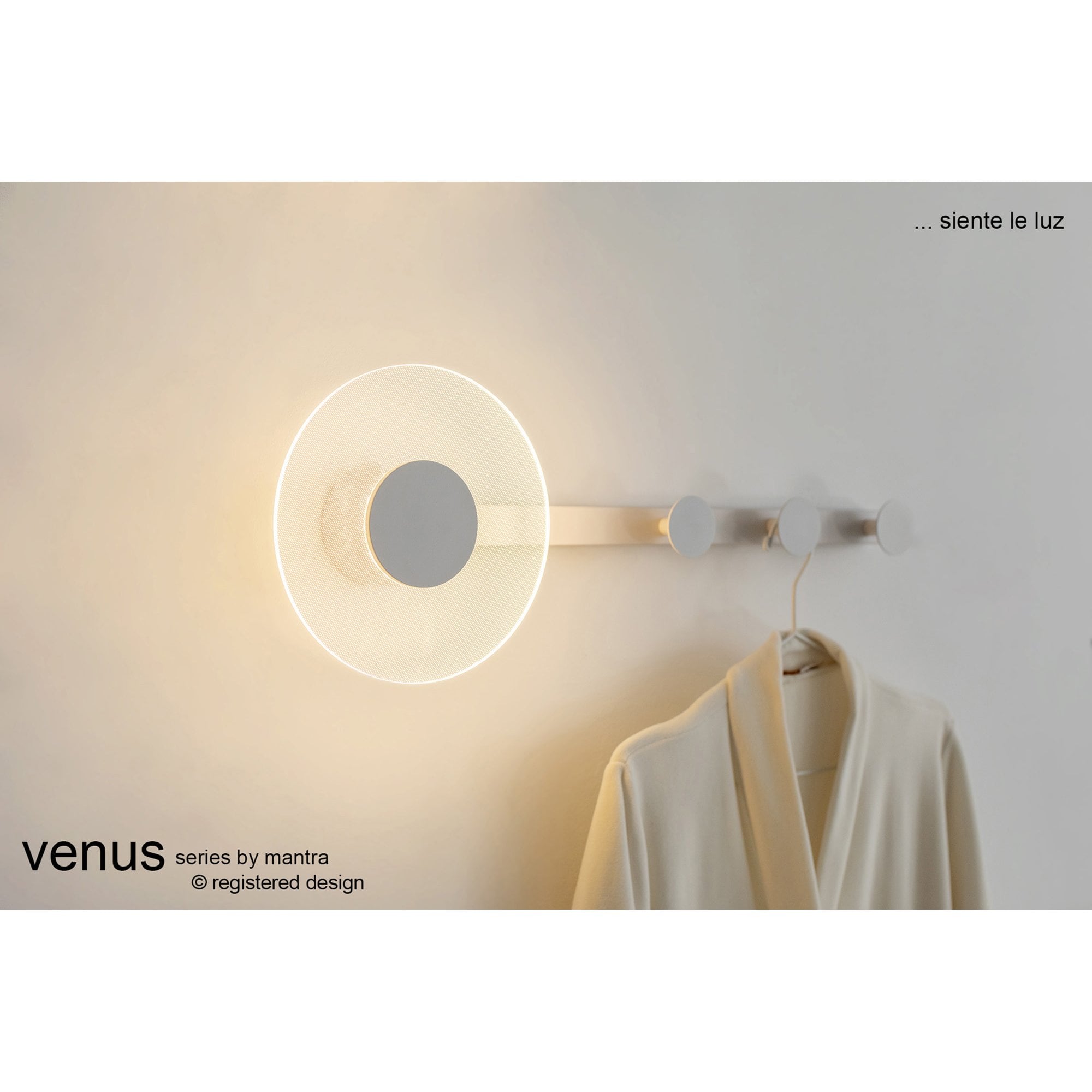 M8012 Venus Wall Lamp 18W LED White