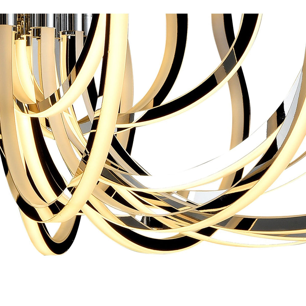 M5565 Versailles Pendant 553W LED Polished Chrome