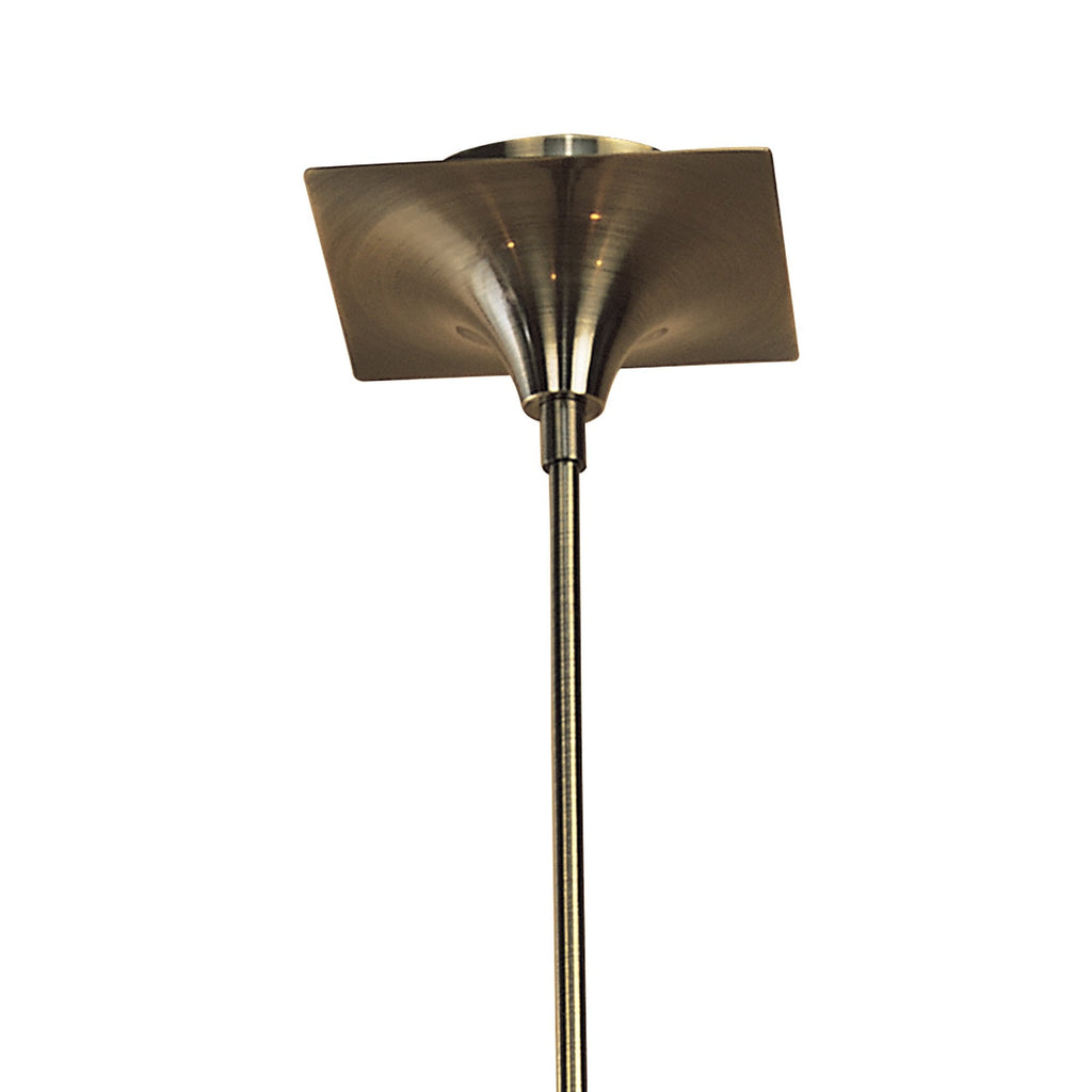M0323AB Viena Telescopic Pendant Round 4 Light G9 Antique Brass
