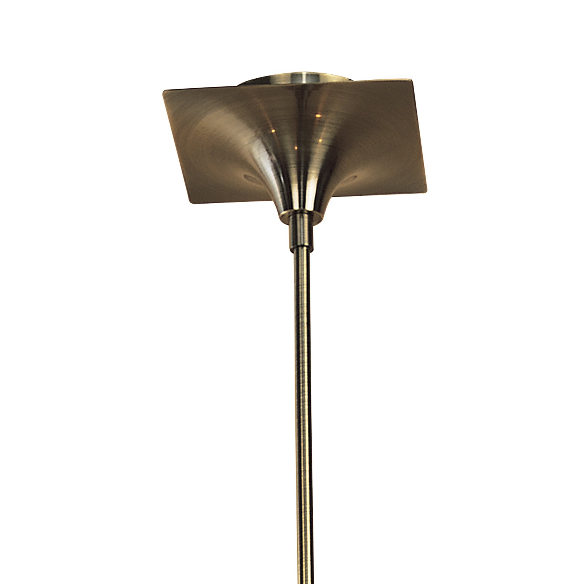M0323AB Viena Telescopic Pendant Round 4 Light G9 Antique Brass