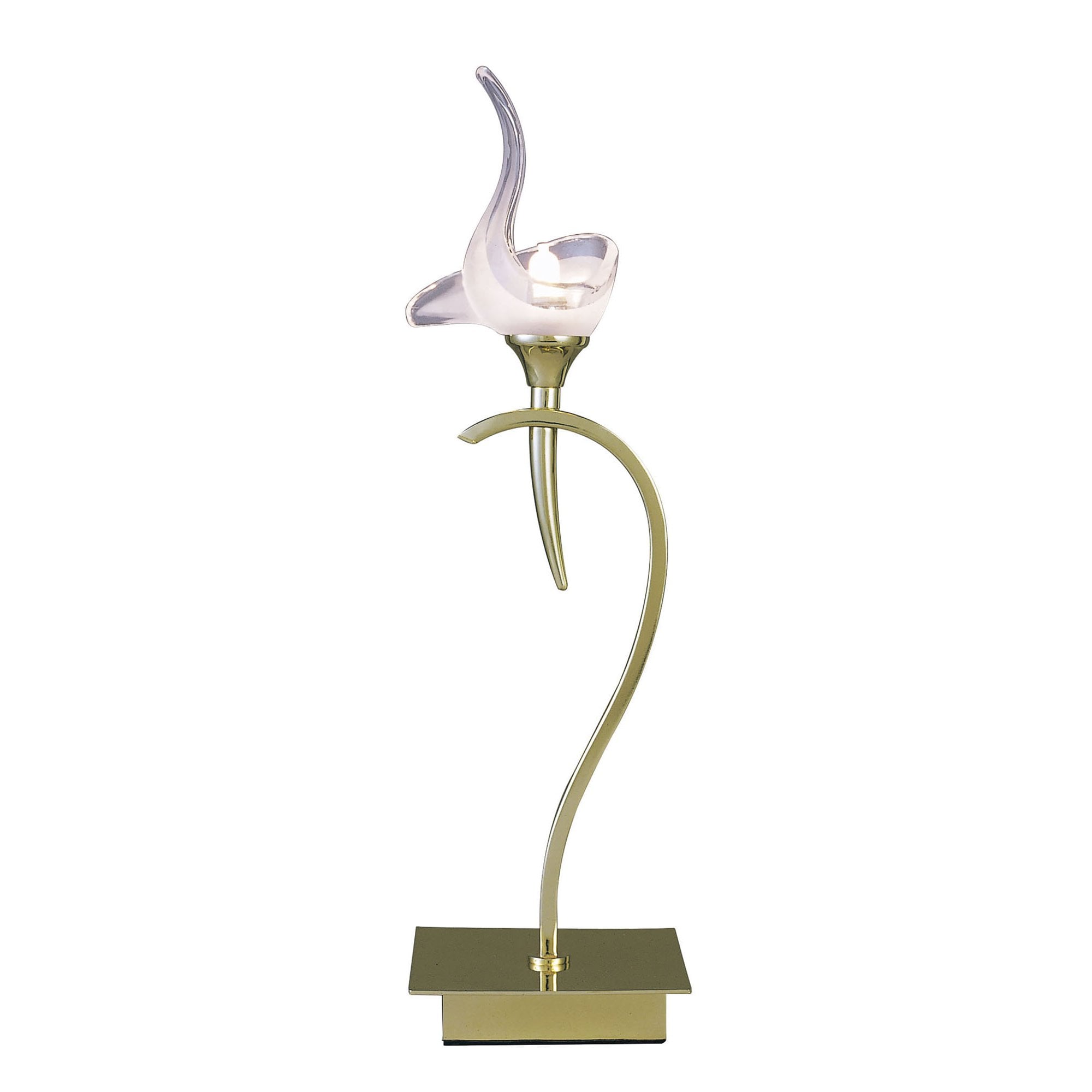 M0329PB Viena Table Lamp 1 Light G9 Polished Brass