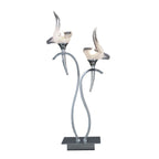 M0330 Viena Table Lamp 2 Light G9 Polished Chrome