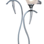 M0330 Viena Table Lamp 2 Light G9 Polished Chrome
