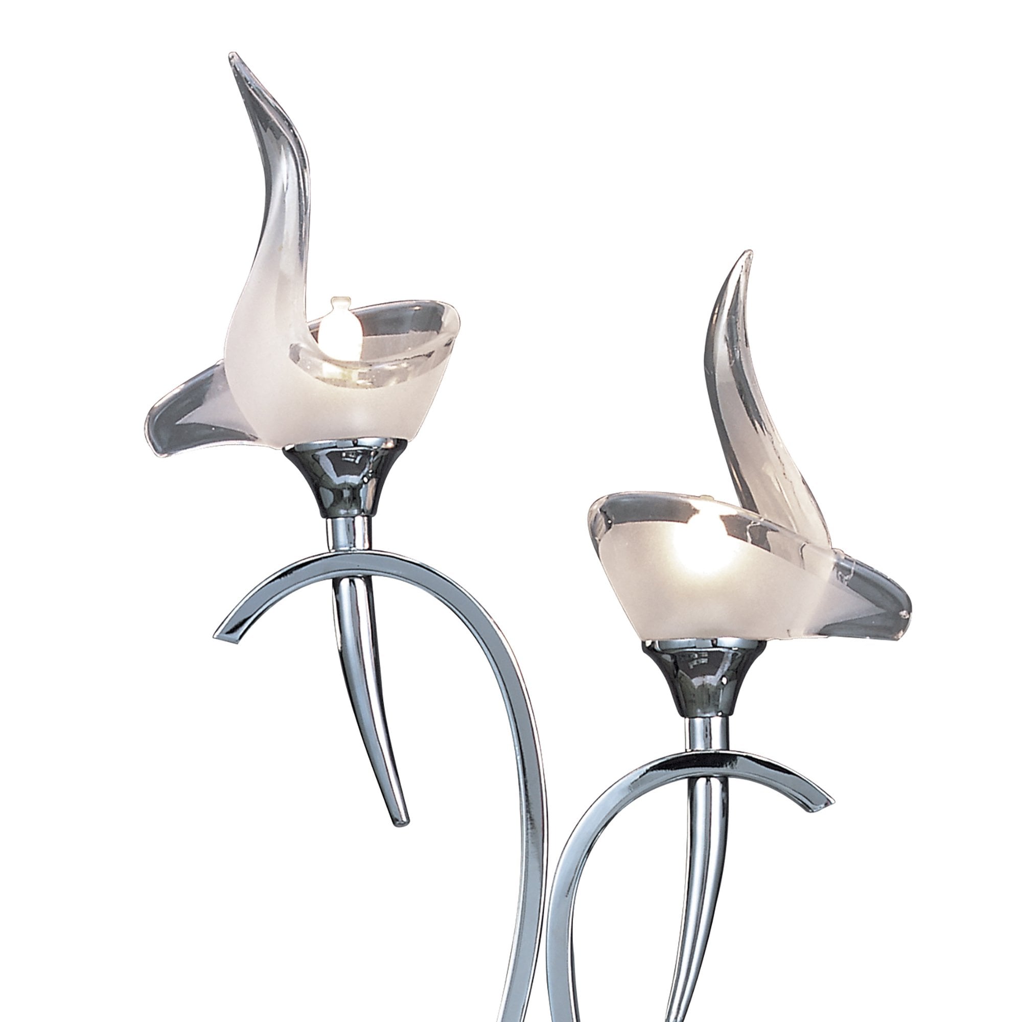 M0330 Viena Table Lamp 2 Light G9 Polished Chrome
