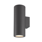 Volcano Outdoor Wall  Lamp 2 Light Graphite