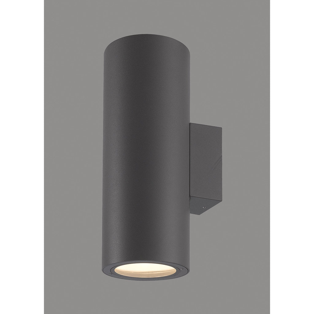 Volcano Outdoor Wall  Lamp 2 Light Graphite