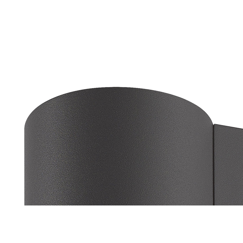 M6483 Volcano Outdoor Wall Lamp 1 Light Graphite