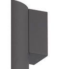 M6483 Volcano Outdoor Wall Lamp 1 Light Graphite