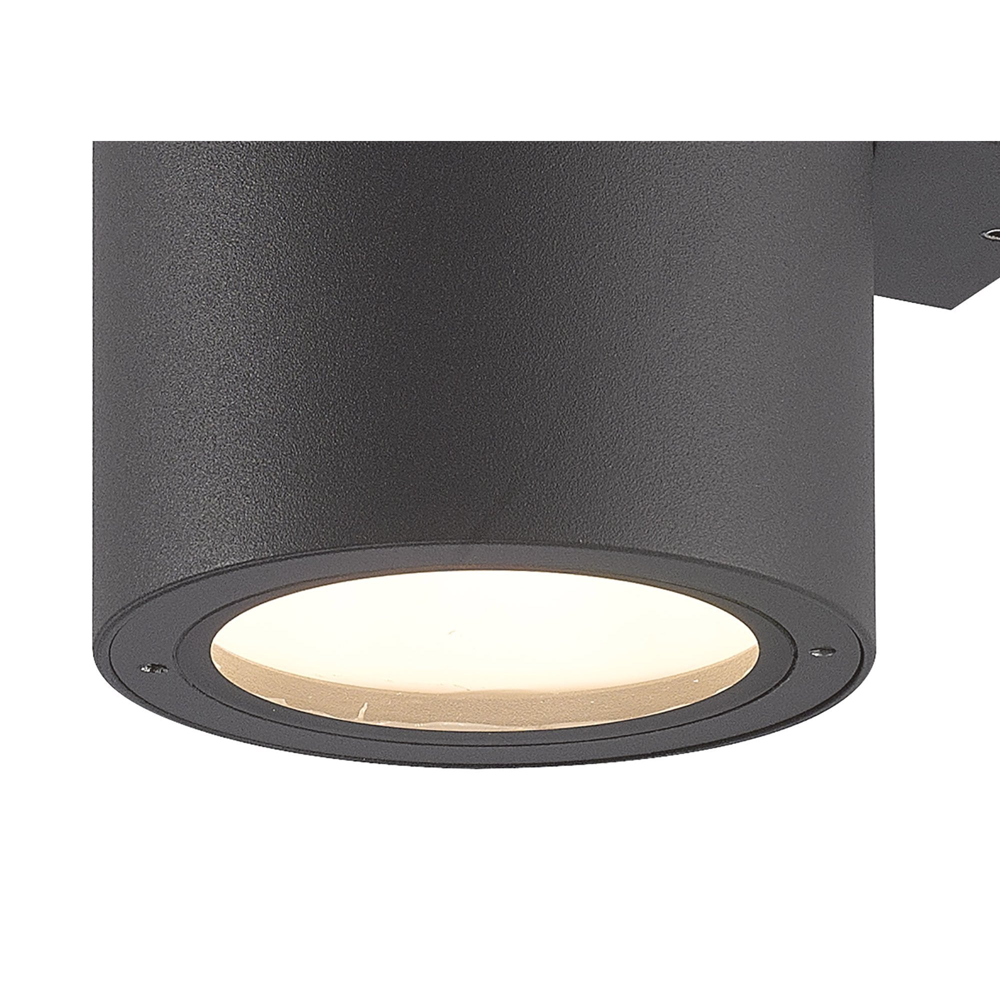 Volcano Outdoor Wall  Lamp 1 Light Graphite