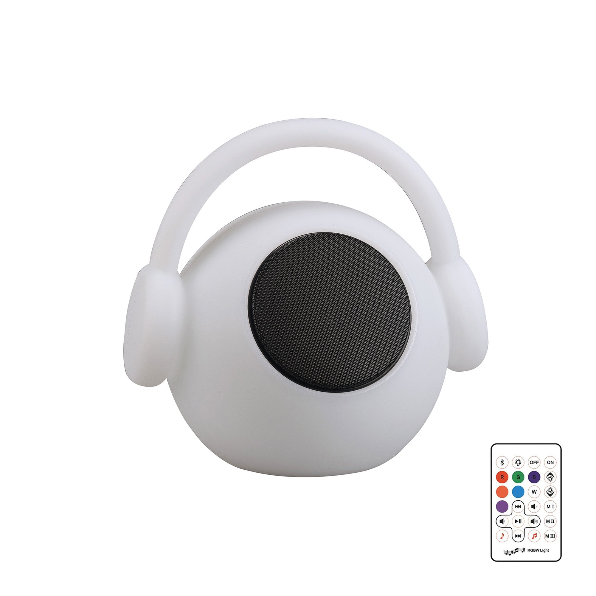 M3696 Wazowsky Outdoor Portable 3W Speaker 3W LED RGBW Lamp Bluetooth Connection/Remote Control