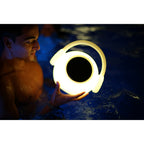M3696 Wazowsky Outdoor Portable 3W Speaker 3W LED RGBW Lamp Bluetooth Connection/Remote Control