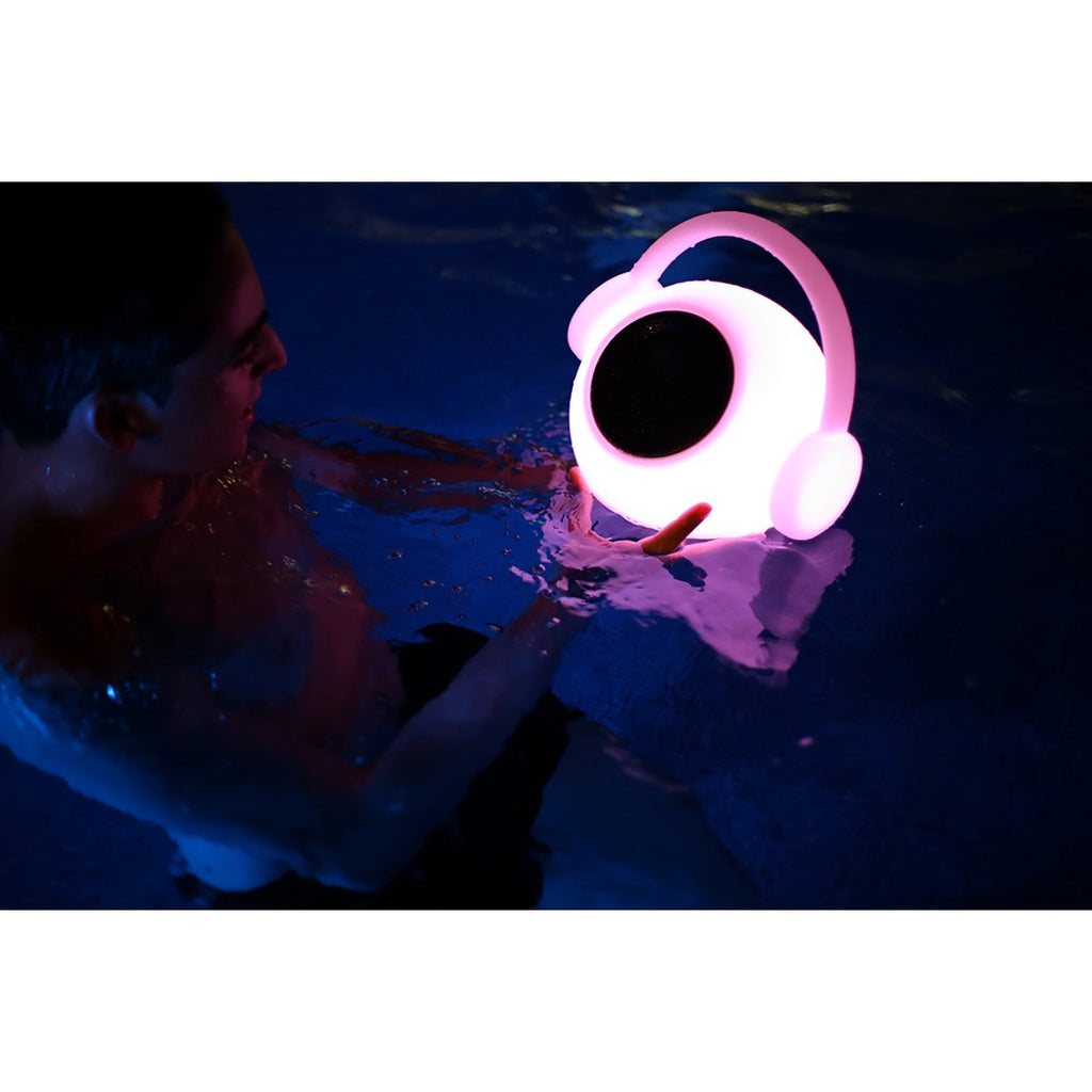 M3696 Wazowsky Outdoor Portable 3W Speaker 3W LED RGBW Lamp Bluetooth Connection/Remote Control