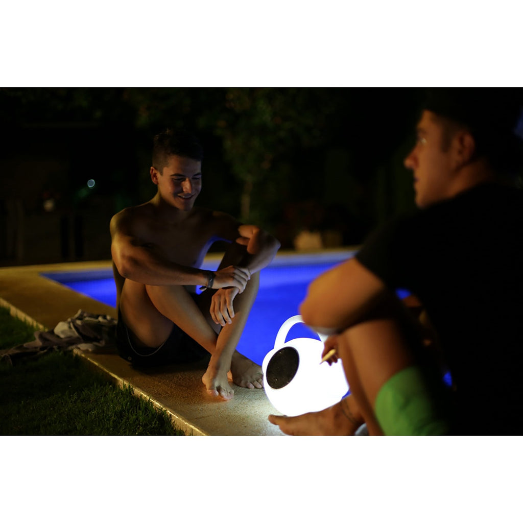 M3696 Wazowsky Outdoor Portable 3W Speaker 3W LED RGBW Lamp Bluetooth Connection/Remote Control