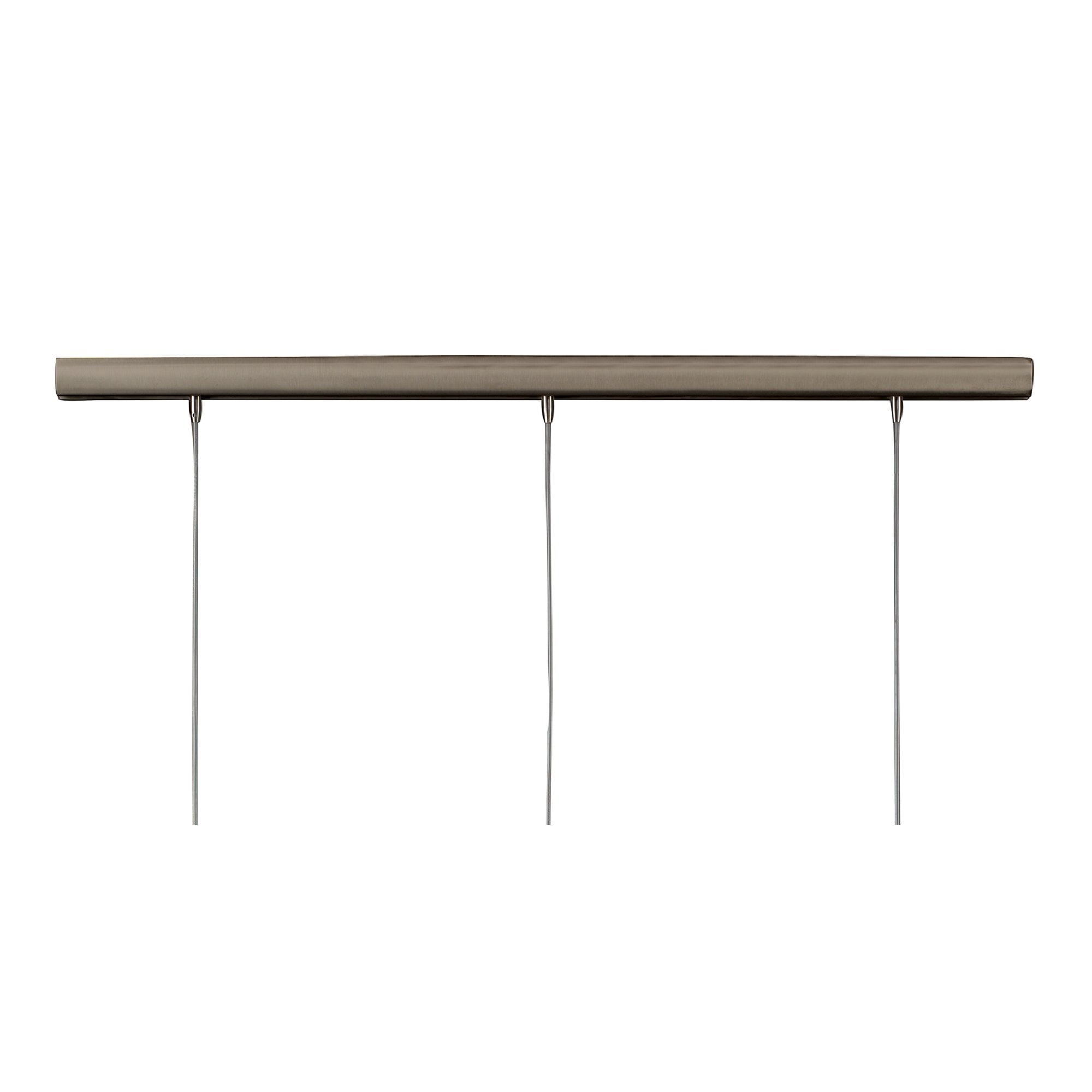 M0771 Zack Linear Pendant 3 Light E27 Line Satin Nickel