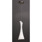 M0772 Zack Pendant 1 Light E27 Satin Nickel