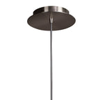 M0772 Zack Pendant 1 Light E27 Satin Nickel