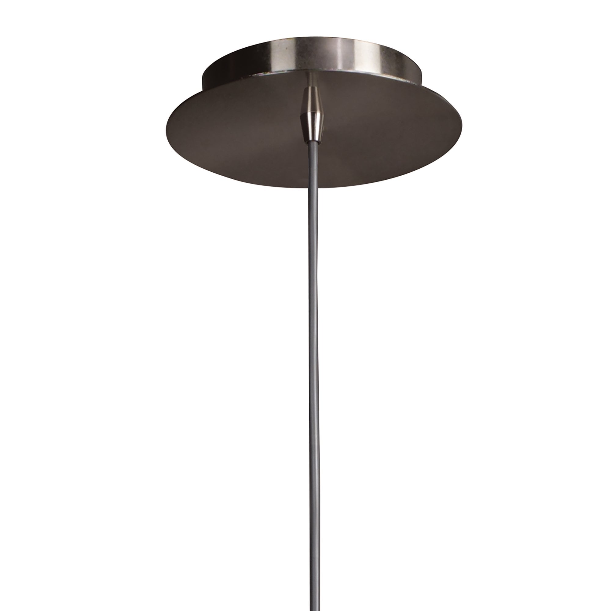 M0772 Zack Pendant 1 Light E27 Satin Nickel